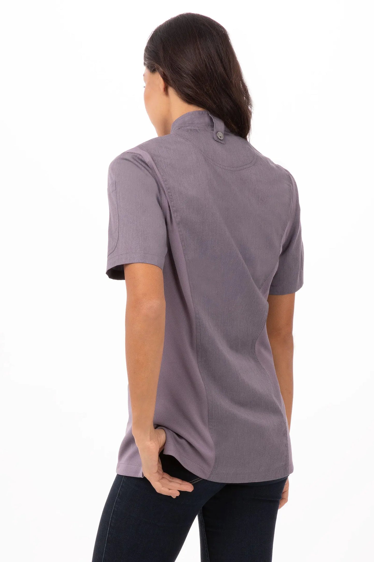 Chaqueta Chef Works Manga Corta Mujer