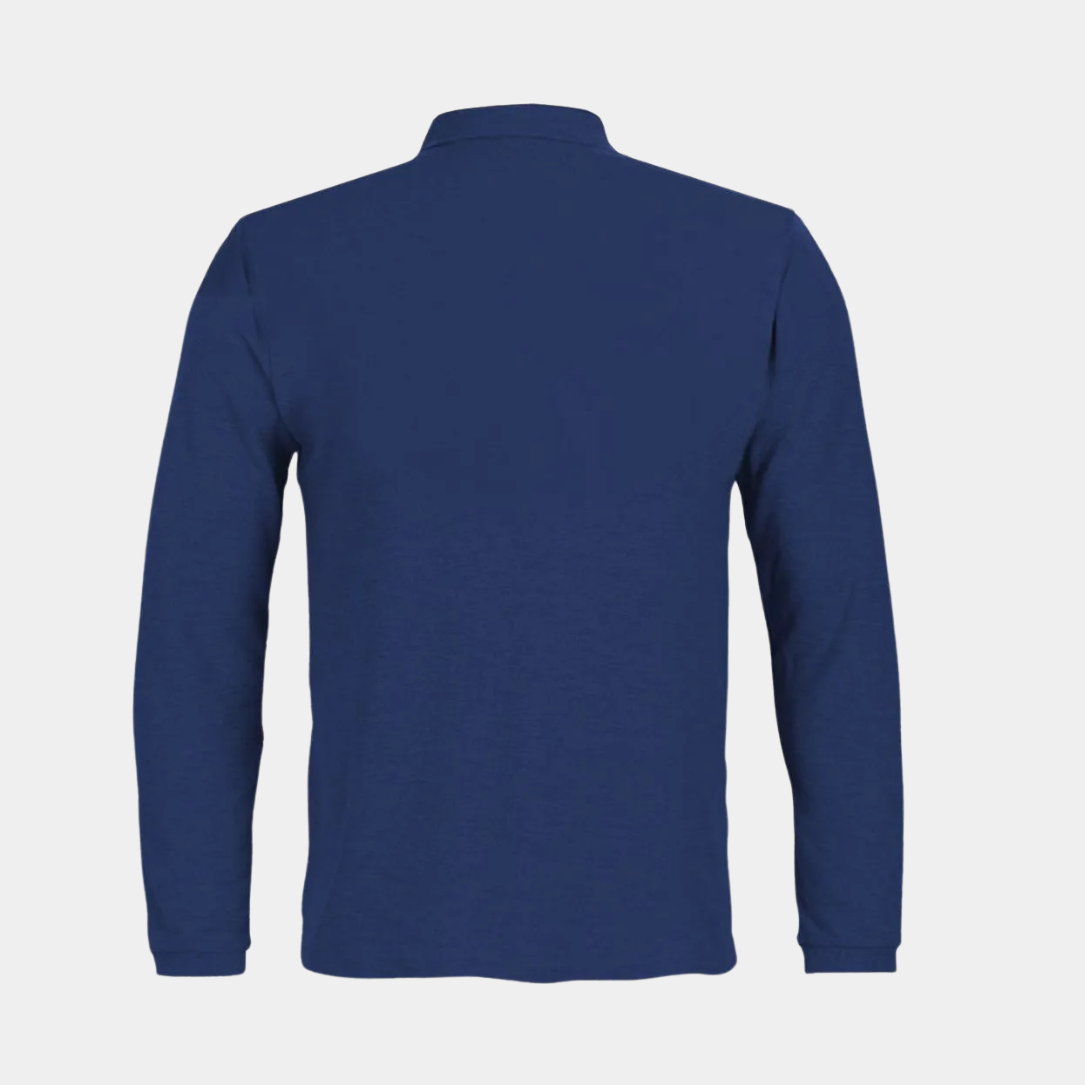 Polera Terrain Hombre Piqué Manga Larga UV