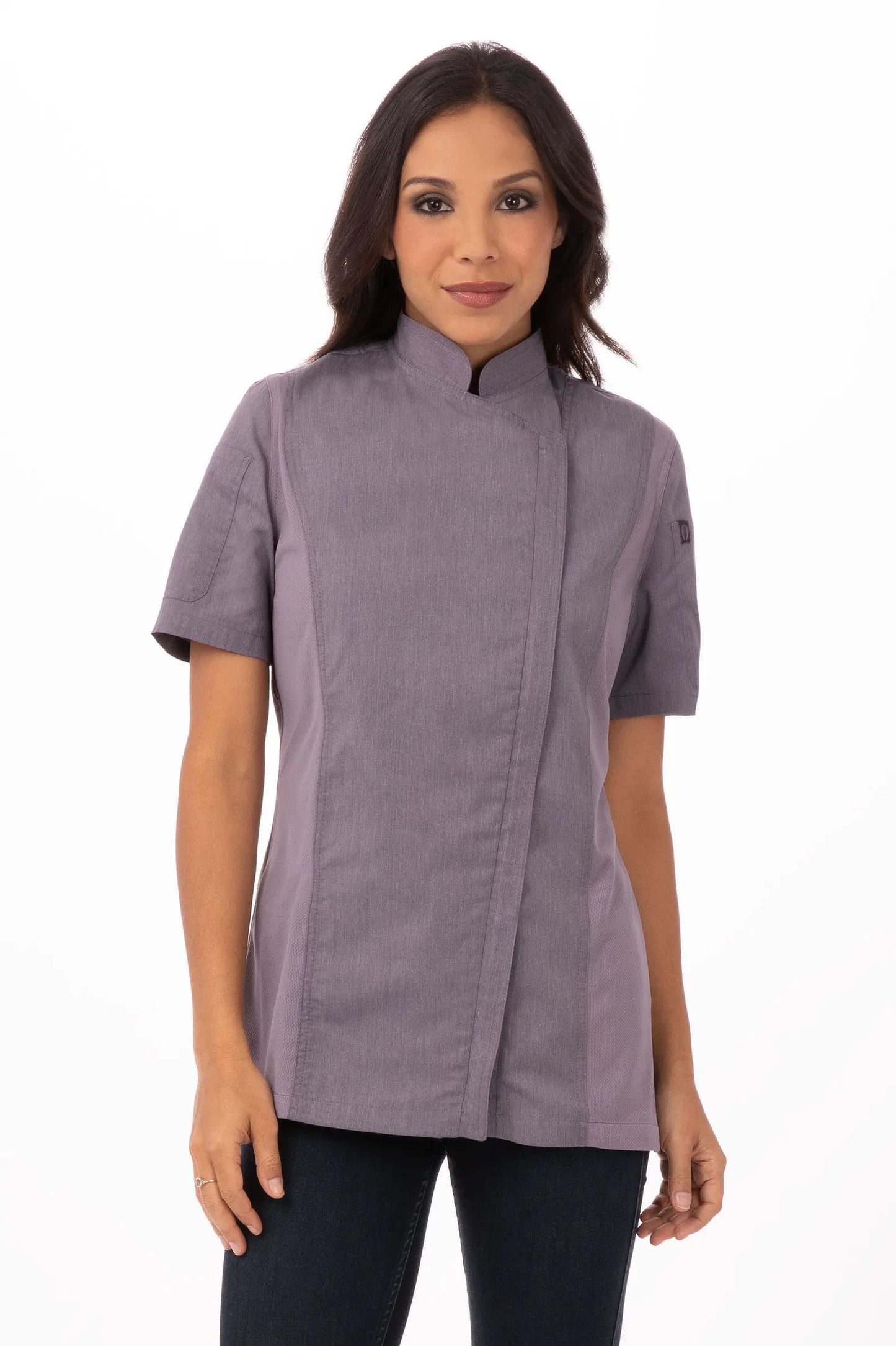 Chaqueta Chef Works Manga Corta Mujer