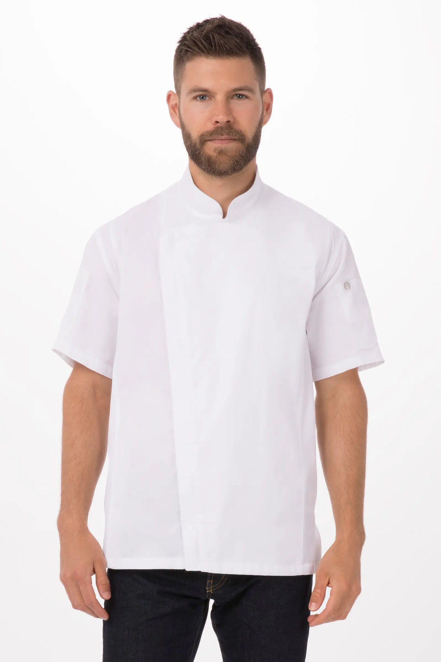 Chaqueta Chef Works Bowden Manga Corta Unisex