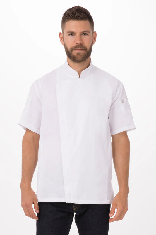 Chaqueta Chef Works Bowden Manga Corta Unisex