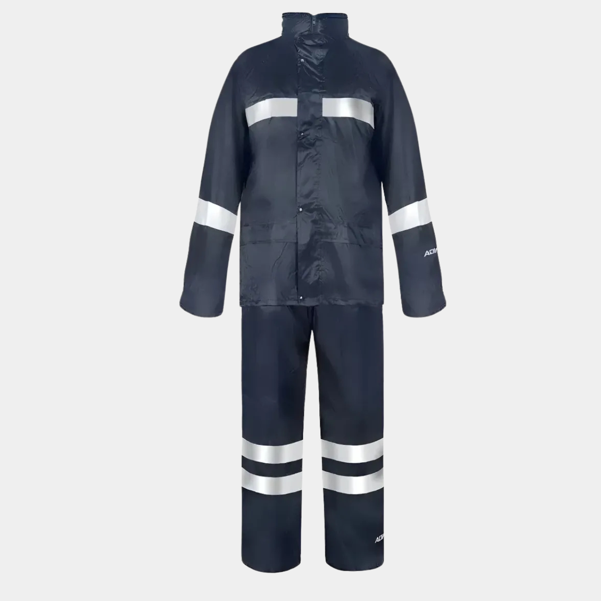 Traje Impermeable Pro Reflectante Azul